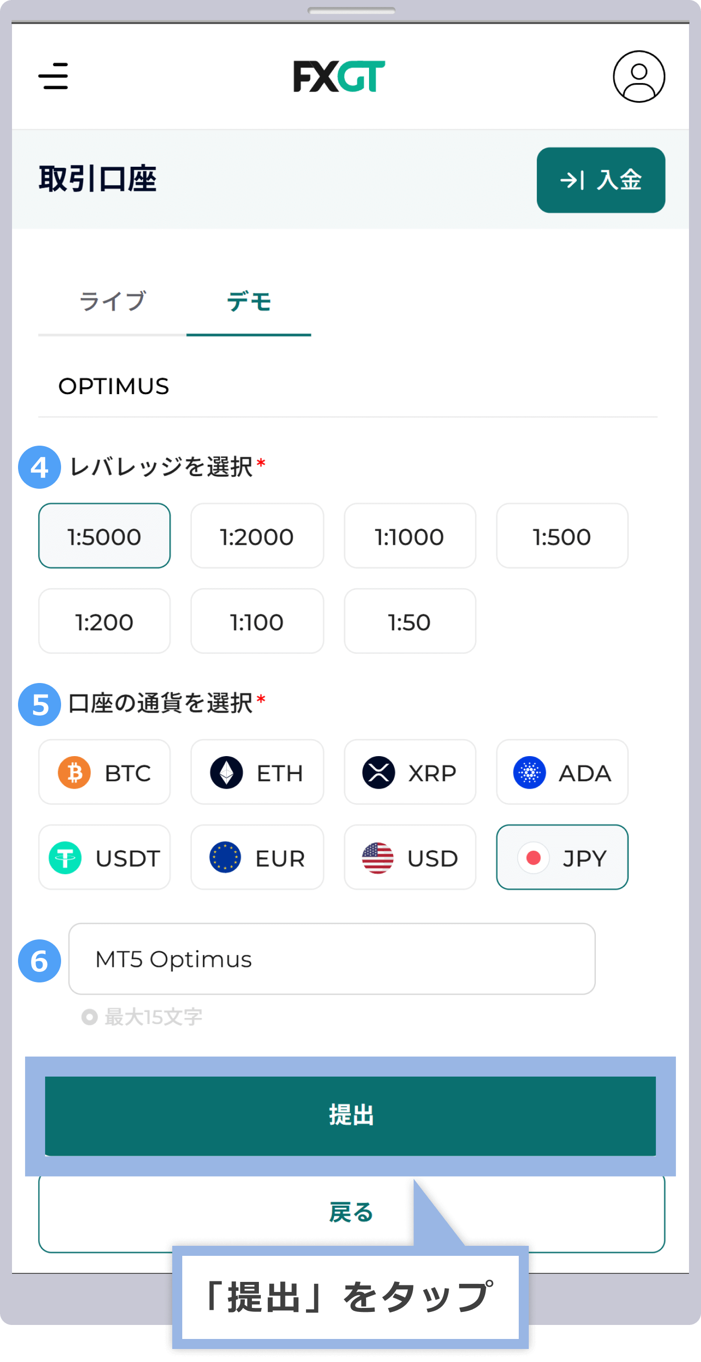 レバレッジと通貨選択